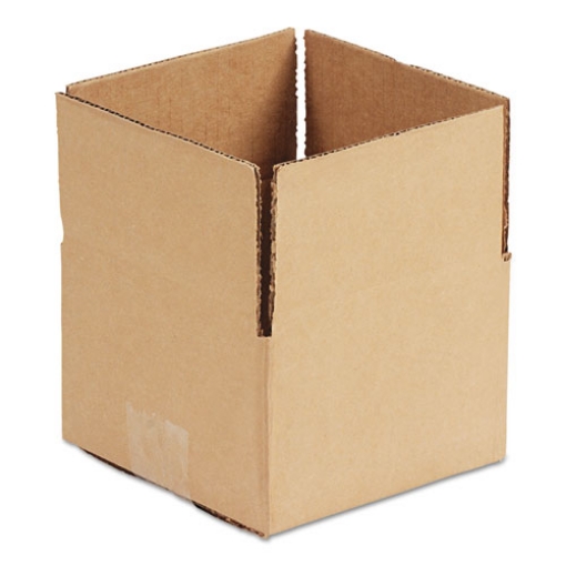 Picture of Fixed-Depth Corrugated Shipping Boxes, Regular Slotted Container (RSC), 8" x 10" x 6", Brown Kraft, 25/Bundle