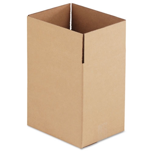 Picture of FIXED-DEPTH CORRUGATED SHIPPING BOXES, REGULAR SLOTTED CONTAINER (RSC), 8.75" X 11.25" X 12", BROWN KRAFT, 25/BUNDLE