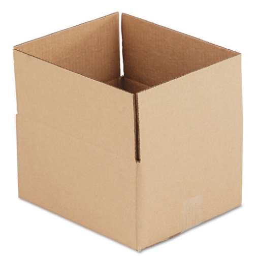 Picture of FIXED-DEPTH CORRUGATED SHIPPING BOXES, REGULAR SLOTTED CONTAINER (RSC), 10" X 12" X 6", BROWN KRAFT, 25/BUNDLE