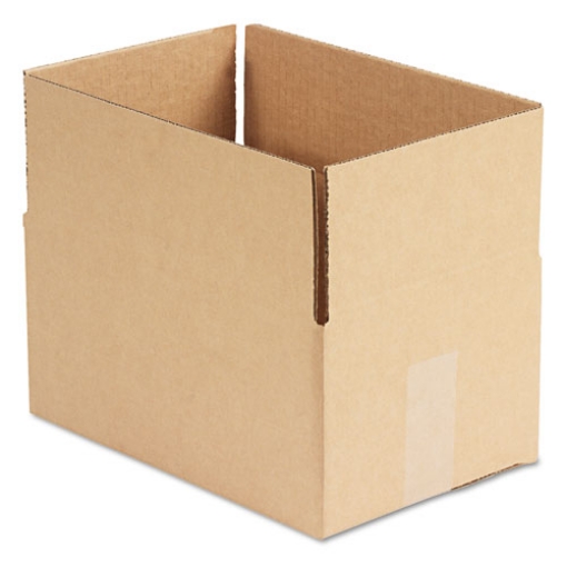 Picture of FIXED-DEPTH CORRUGATED SHIPPING BOXES, REGULAR SLOTTED CONTAINER (RSC), 8" X 12" X 6", BROWN KRAFT, 25/BUNDLE