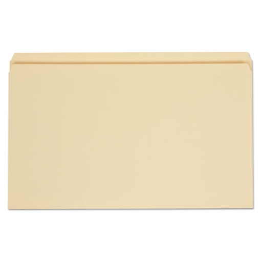 Picture of TOP TAB FILE FOLDERS, STRAIGHT TABS, LEGAL SIZE, 0.75" EXPANSION, MANILA, 100/BOX