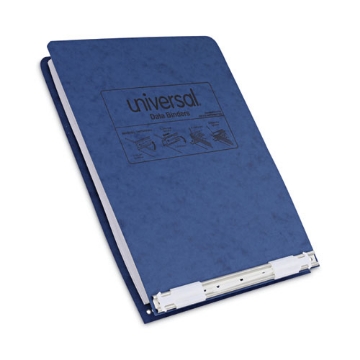 Picture of Pressboard Hanging Binder, 2 Posts, 6" Capacity, 9.5 X 11, Blue