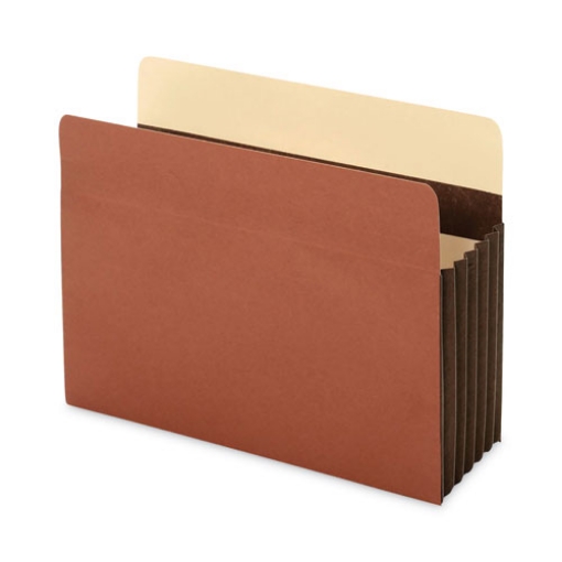 Picture of Redrope Expanding File Pockets, 7" Expansion, Letter Size, Brown, 5/Box