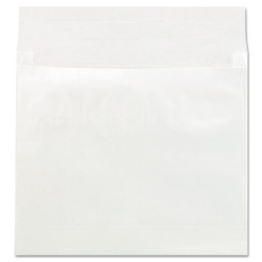 Picture of Deluxe Tyvek Expansion Envelopes, Open-Side, 4" Capacity, #15 1/2, Square Flap, Self-Adhesive Closure, 12 x 16, White, 50/CT