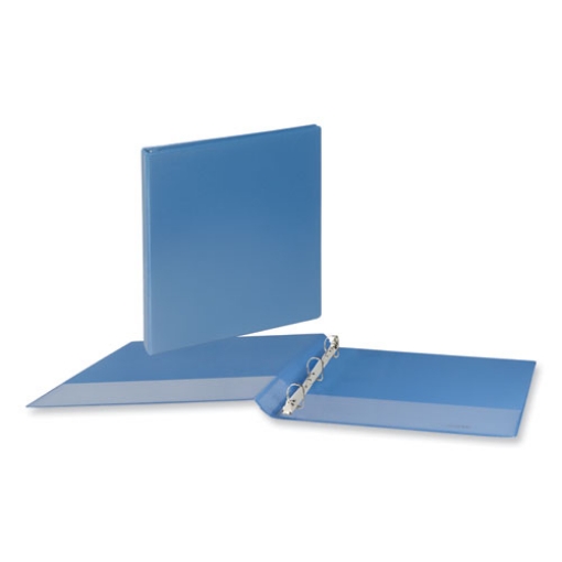 Picture of Slant D-Ring View Binder, 3 Rings, 0.5" Capacity, 11 x 8.5, Light Blue