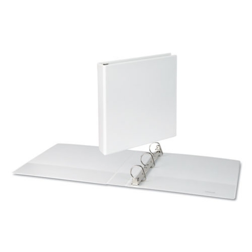 Picture of Slant D-Ring View Binder, 3 Rings, 1.5" Capacity, 11 x 8.5, White