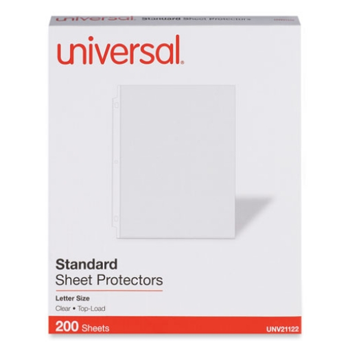 Picture of Standard Sheet Protector, Standard, 8.5 x 11, Clear, 200/Box