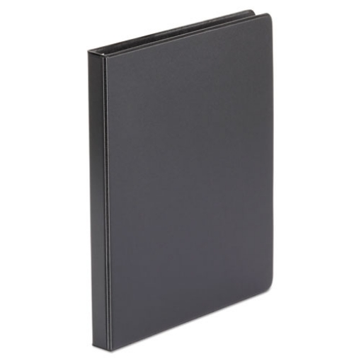 Picture of Economy Non-View Round Ring Binder, 3 Rings, 0.5" Capacity, 11 X 8.5, Black