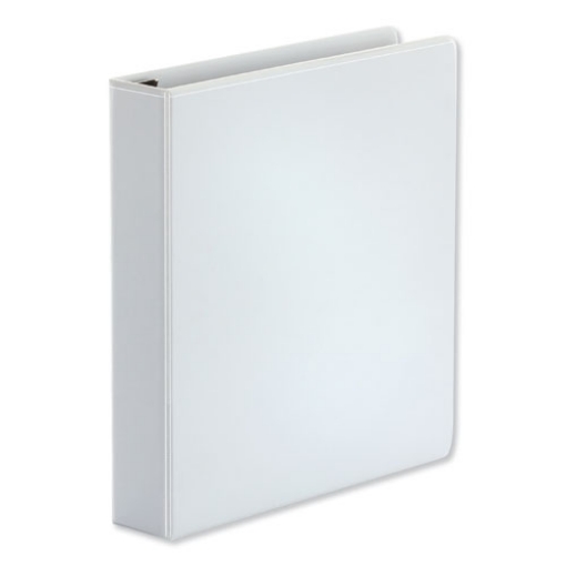 Picture of Deluxe Easy-To-Open D-Ring View Binder, 3 Rings, 1.5" Capacity, 11 X 8.5, White