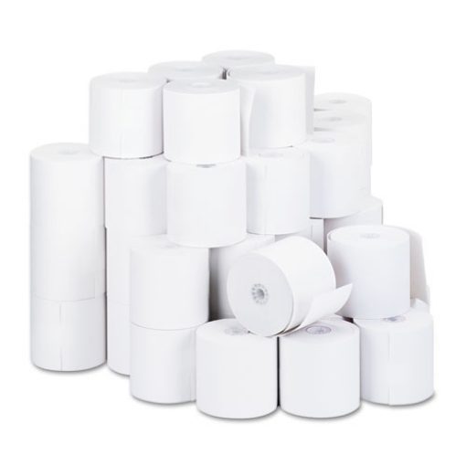 Picture of Impact And Inkjet Print Bond Paper Rolls, 0.5" Core, 2.75" X 190 Ft, White, 50/carton