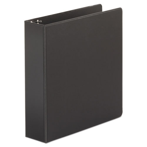 Picture of Economy Non-View Round Ring Binder, 3 Rings, 2" Capacity, 11 X 8.5, Black