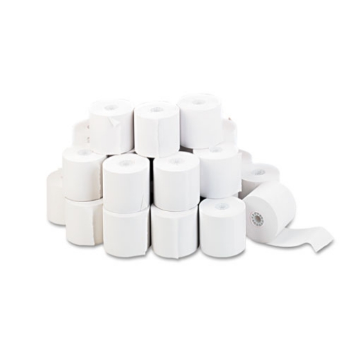 Picture of Impact And Inkjet Print Bond Paper Rolls, 0.5" Core, 2.25" X 150 Ft, White, 100/carton