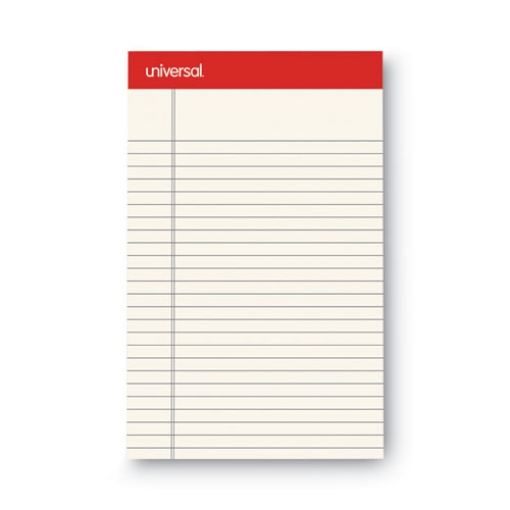 Picture of Colored Perforated Ruled Writing Pads, Narrow Rule, 50 Ivory 5 X 8 Sheets, Dozen