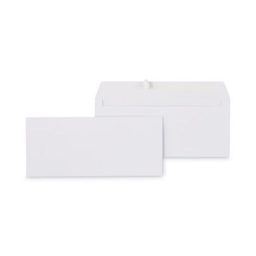 Picture of Peel Seal Strip Business Envelope, #10, Square Flap, Self-Adhesive Closure, 4.13 X 9.5, White, 100/box