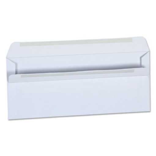 Picture of Self-Seal Business Envelope, #10, Square Flap, Self-Adhesive Closure, 4.13 X 9.5, White, 500/box