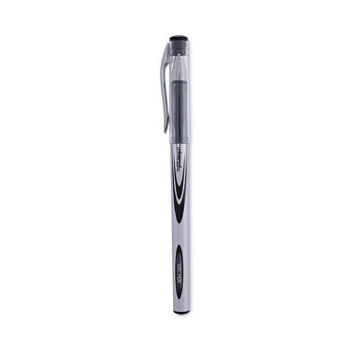 Picture of Gel Pen, Stick, Medium 0.7 Mm, Black Ink, Silver/black Barrel, Dozen