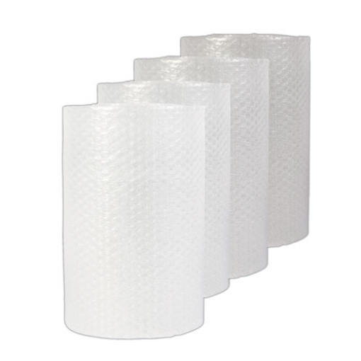 Picture of Bubble Packaging, 0.31" Thick, 24" x 75 ft, Perforated Every 24", Clear, 4/Carton