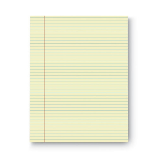 Picture of Glue Top Pads, Narrow Rule, 50 Canary-Yellow 8.5 X 11 Sheets, Dozen