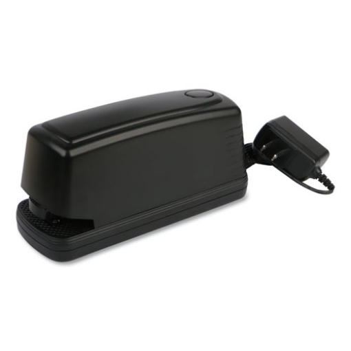 Picture of Electric Stapler with Staple Channel Release Button, 20-Sheet Capacity, Black