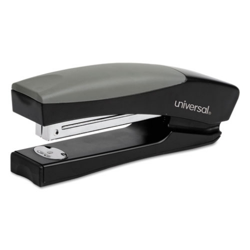 Picture of Stand-Up Full Strip Stapler, 20-Sheet Capacity, Black/gray