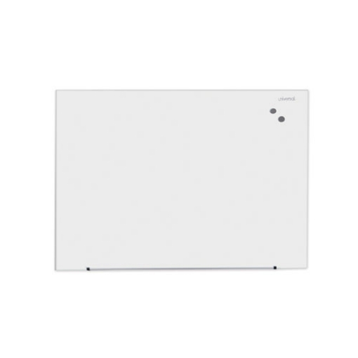 Picture of Frameless Magnetic Glass Marker Board, 48 x 36, White Surface