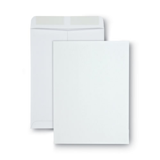 Picture of Catalog Envelope, 28 lb Bond Weight Paper, #10 1/2, Square Flap, Gummed Closure, 9 x 12, White, 100/Box