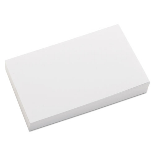 Picture of Unruled Index Cards, 3 X 5, White, 100/pack