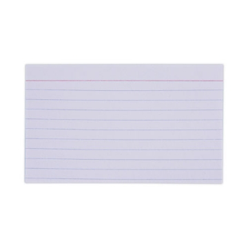 Picture of Ruled Index Cards, 3 X 5, White, 100/pack