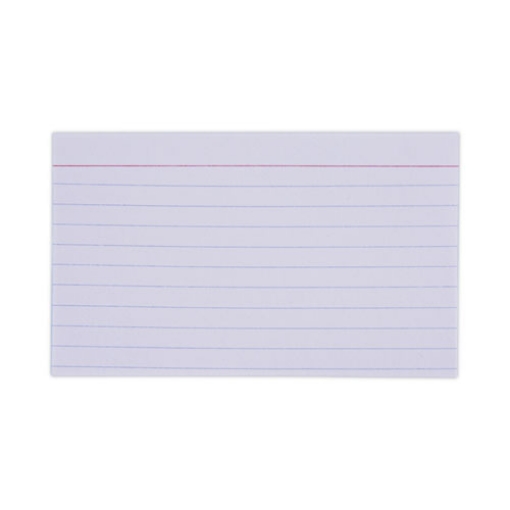 Picture of Ruled Index Cards, 3 X 5, White, 100/pack