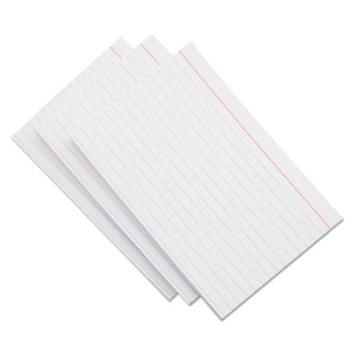 Picture of Ruled Index Cards, 3 X 5, White, 500/pack