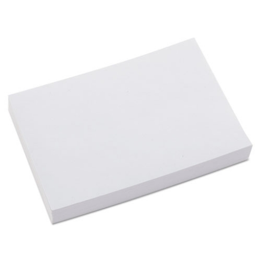 Picture of Unruled Index Cards, 4 X 6, White, 100/pack