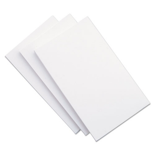 Picture of Unruled Index Cards, 5 X 8, White, 100/pack