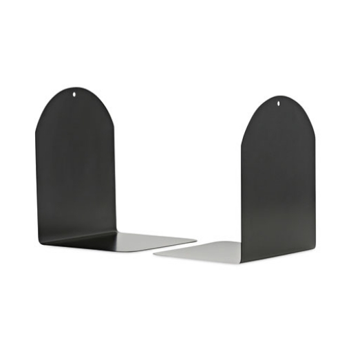 Picture of Magnetic Bookends, 6 x 5 x 7, Metal, Black, 1 Pair