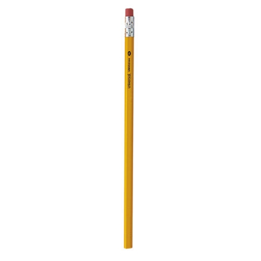 Picture of #2 Woodcase Pencil Value Pack, HB (#2), Black Lead, Yellow Barrel, 144/Box