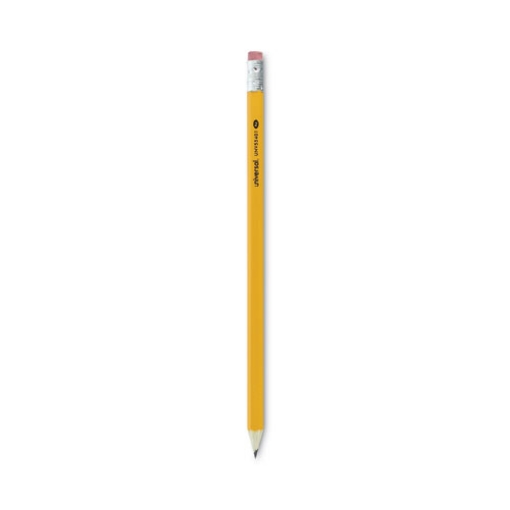 Picture of #2 Pre-Sharpened Woodcase Pencil, Hb (#2), Black Lead, Yellow Barrel, 24/pack