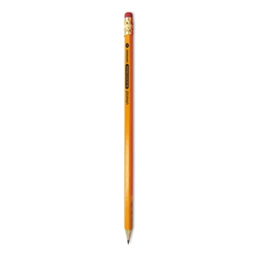 Picture of Deluxe Blackstonian Pencil, Hb (#2), Black Lead, Yellow Barrel, Dozen