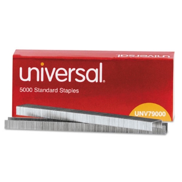 Picture of Standard Chisel Point Staples, 0.25" Leg, 0.5" Crown, Steel, 5,000/box