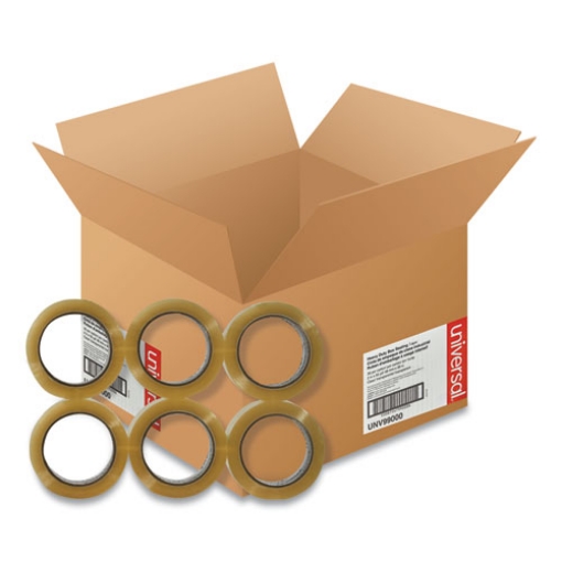 Picture of Heavy-Duty Box Sealing Tape, 3" Core, 1.88" X 54.6 Yds, Clear, 36/box