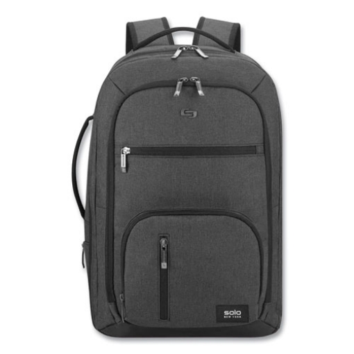 Picture of Grand Travel TSA Backpack, 17.3", 11.88 x 7 x 19, Dark Gray