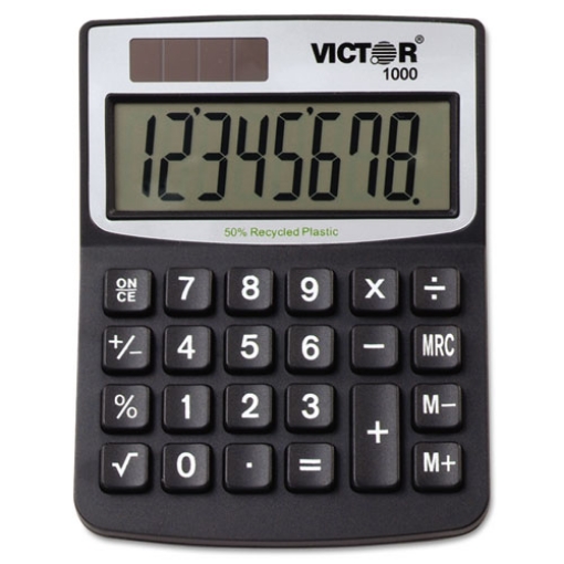 Picture of 1000 Minidesk Calculator, 8-Digit LCD