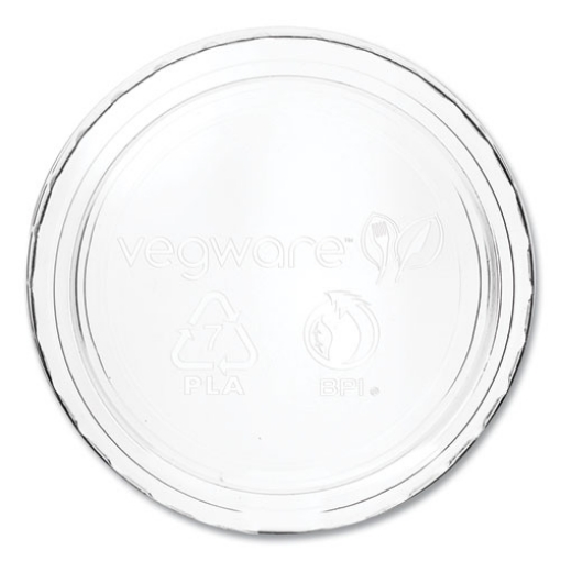 Picture of Portion Pot Lids, Fits 2 oz to 4 oz Portion Pots, Clear, 2,000/Carton