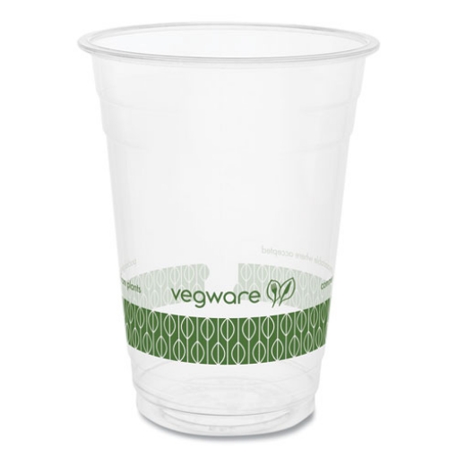 Picture of 96-Series Cold Cup, 16 oz, Clear/Green, 1,000/Carton
