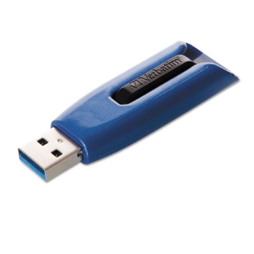 Picture of V3 Max Usb 3.0 Flash Drive, 128 Gb, Blue