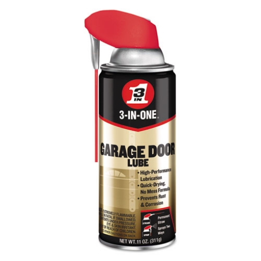 Picture of 3-In-One Professional Garage Door Lubricant, 11 Oz Aerosol Can, 6/carton