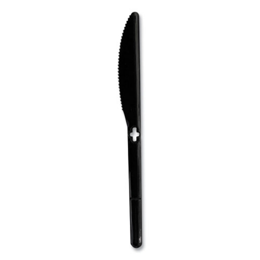 Picture of Knife Wego Polystyrene, Knife, Black, 1000/carton