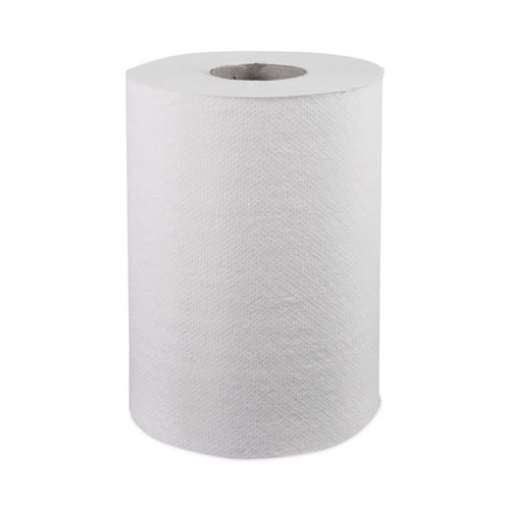 Picture of Hardwound Roll Towels, 1-Ply, 8" x 350 ft, White, 12 Rolls/Carton