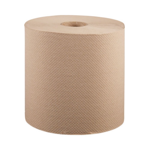 Picture of Hardwound Roll Towels, 1-Ply, 8" x 800 ft, Natural, 6 Rolls/Carton