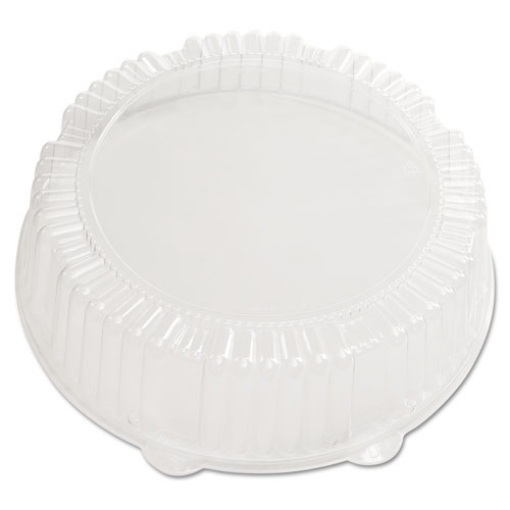 Picture of Caterline Dome Lids, 12" Diameter x 275"h, Clear, Plastic, 25/Carton