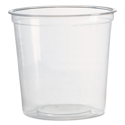 Picture of Deli Containers, 24 oz, Clear, Plastic, 500/Carton