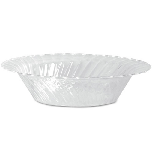 Picture of Classicware Plastic Dinnerware, Bowls, 10 Oz, Clear, 18/pack, 10 Packs/carton